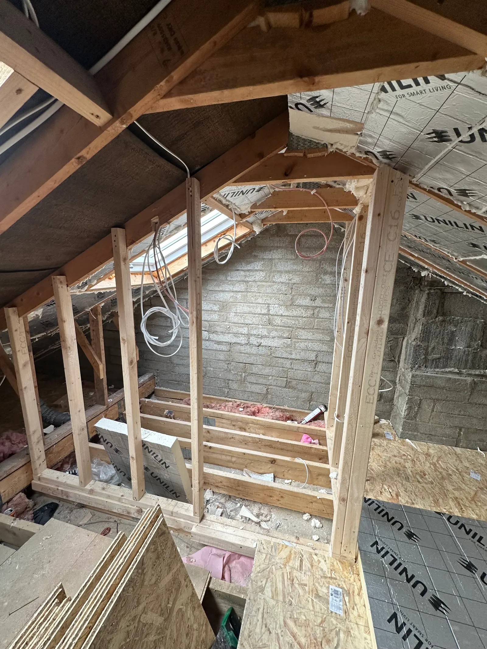 Attic conversion detail