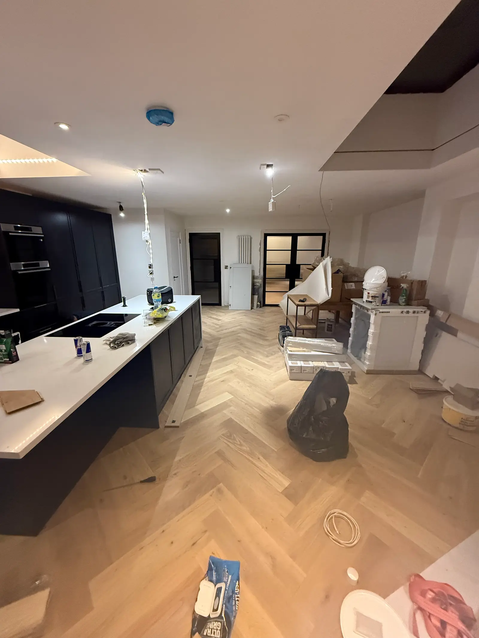 Oak flooring